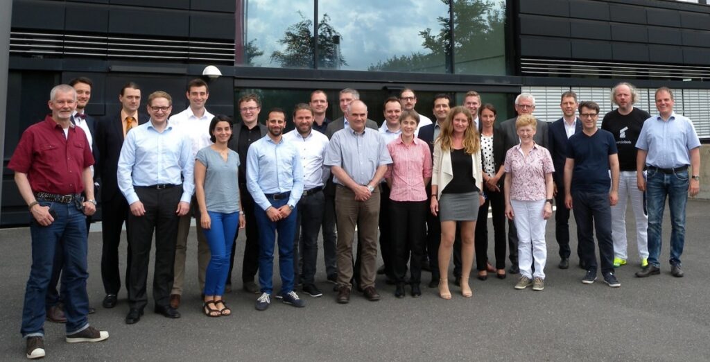Bearbeitungsteam des N5GEH zum Start der Phase I